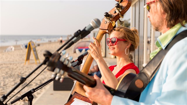 Duo Fris mobiele band Duo Fris mobiele band