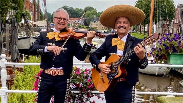 Zanger Gitarist Ricco mobiele band