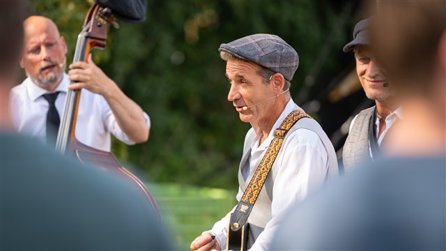 B-Bops live muziek in een natuurgebied