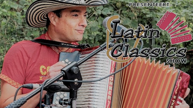 Latin Accordeonist Osorio zanger of zangeres